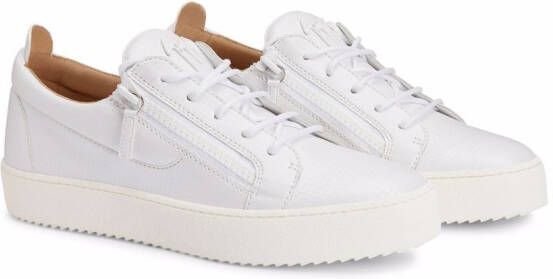 Giuseppe Zanotti Frankie low-top sneakers Wit