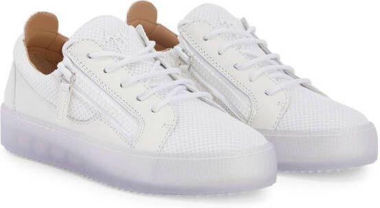 Giuseppe Zanotti Frankie low-top sneakers Wit