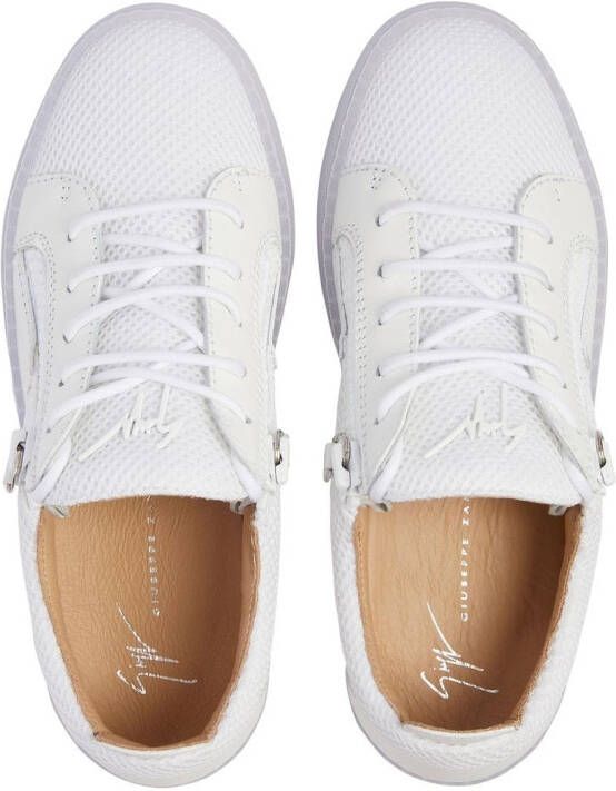 Giuseppe Zanotti Frankie low-top sneakers Wit