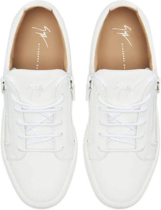 Giuseppe Zanotti Frankie low-top sneakers Wit