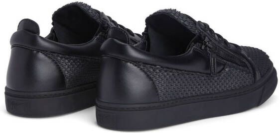 Giuseppe Zanotti Frankie low-top sneakers Zwart