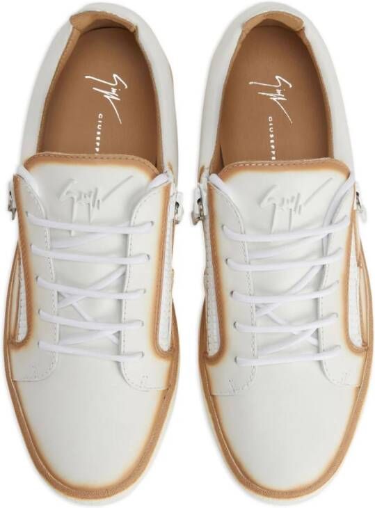 Giuseppe Zanotti Frankie low-top sneakers Wit