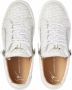 Giuseppe Zanotti Frankie sneakers met monogram Wit - Thumbnail 4