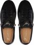 Giuseppe Zanotti Frankie sneakers met monogram Zwart - Thumbnail 4