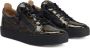 Giuseppe Zanotti Frankie sneakers met print Zwart - Thumbnail 2