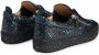 Giuseppe Zanotti Frankie sneakers met slangenhuid-effect Blauw - Thumbnail 3