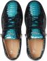 Giuseppe Zanotti Frankie sneakers met slangenhuid-effect Blauw - Thumbnail 4