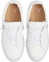 Giuseppe Zanotti Frankie sneakers met slangenhuid-effect Wit - Thumbnail 4