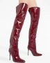 Giuseppe Zanotti Frannie leren laarzen Rood - Thumbnail 5