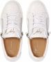 Giuseppe Zanotti Gail leren sneakers Wit - Thumbnail 4