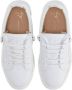 Giuseppe Zanotti Gail leren sneakers Wit - Thumbnail 4