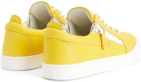 Giuseppe Zanotti Gail low-top sneakers Geel