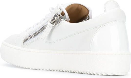 Giuseppe Zanotti Gail low-top sneakers Wit