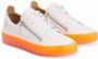 Giuseppe Zanotti Gail sneakers met contrasterende zool Wit - Thumbnail 2