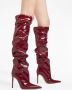 Giuseppe Zanotti Gala knielange laarzen Rood - Thumbnail 5