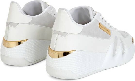 Giuseppe Zanotti Geperforeerde sneakers Wit