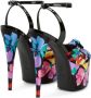 Giuseppe Zanotti GZ Aida sandalen met plateauzool Zwart - Thumbnail 3