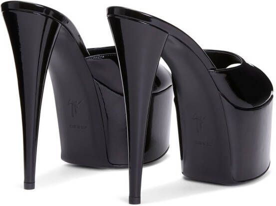 Giuseppe Zanotti Gz Aida sandalen Zwart