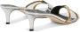 Giuseppe Zanotti Gz Infinity leren sandalen Zilver - Thumbnail 3