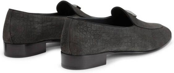 Giuseppe Zanotti GZ Rudolph loafers Grijs