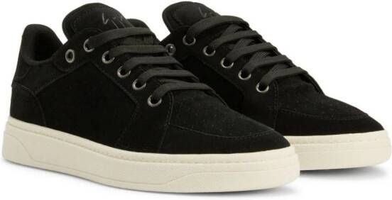 Giuseppe Zanotti GZ94 sneakers met logopatch Zwart