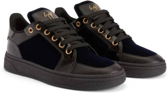 Giuseppe Zanotti GZ94 sneakers met logopatch Zwart