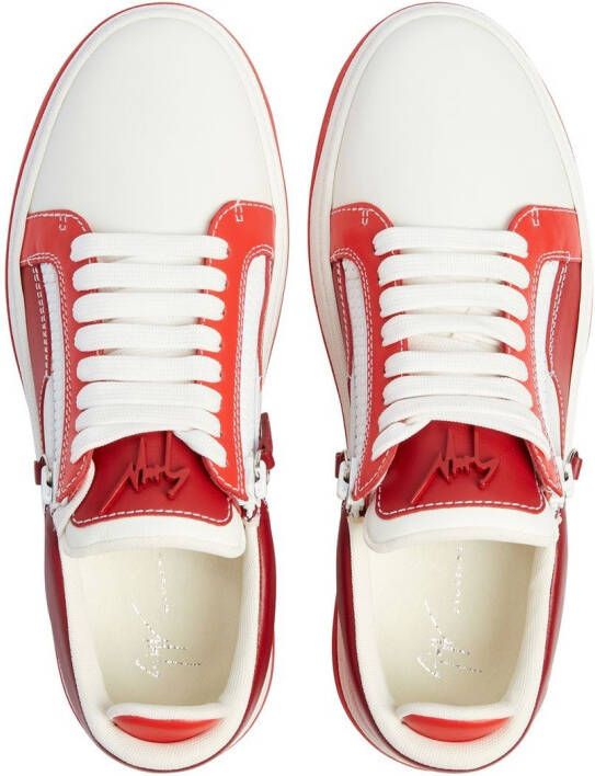 Giuseppe Zanotti GZ94 low-top sneakers Wit