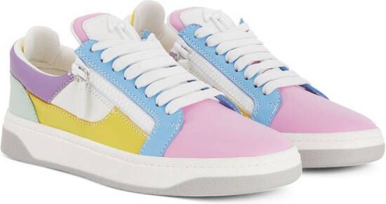 Giuseppe Zanotti GZ94 sneakers met colourblocking Veelkleurig