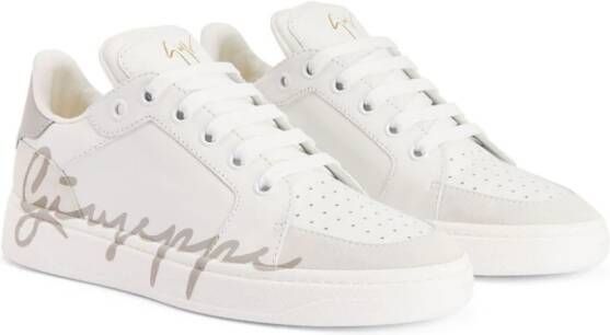 Giuseppe Zanotti GZ94 sneakers met logoprint Wit