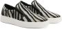 Giuseppe Zanotti GZ94 sneakers met zebraprint Zwart - Thumbnail 2