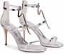 Giuseppe Zanotti Harmony G leren sandalen Zilver - Thumbnail 2