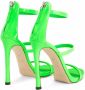 Giuseppe Zanotti Harmony lakleren sandalen Groen - Thumbnail 3