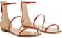 Giuseppe Zanotti Harmony leren sandalen Rood - Thumbnail 2