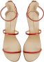 Giuseppe Zanotti Harmony leren sandalen Rood - Thumbnail 4