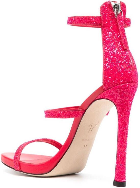 Giuseppe Zanotti Harmony sandalen met hak Roze