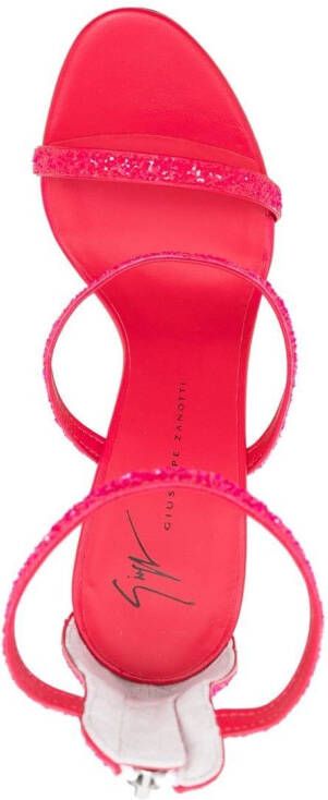 Giuseppe Zanotti Harmony sandalen met hak Roze