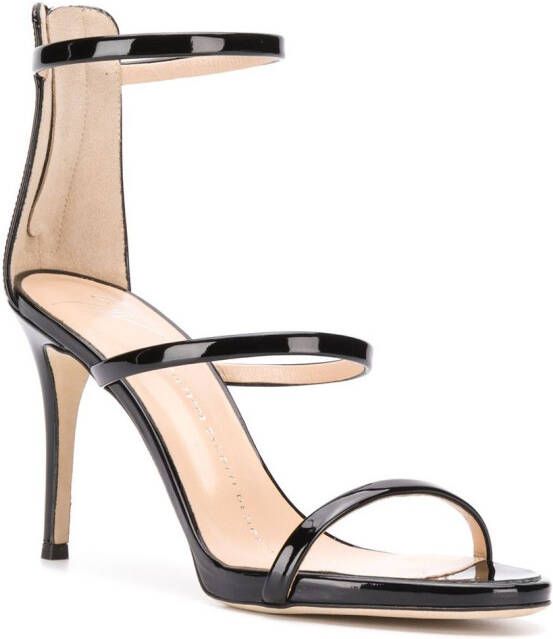 Giuseppe Zanotti Harmony sandalen Zwart