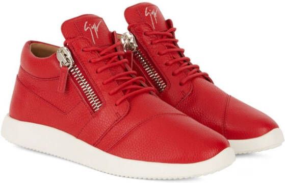 Giuseppe Zanotti Hayden mid-top sneakers Rood