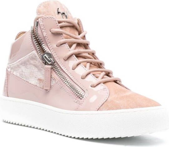 Giuseppe Zanotti High-top sneakers Roze