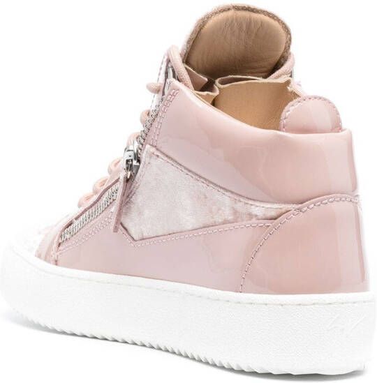 Giuseppe Zanotti High-top sneakers Roze