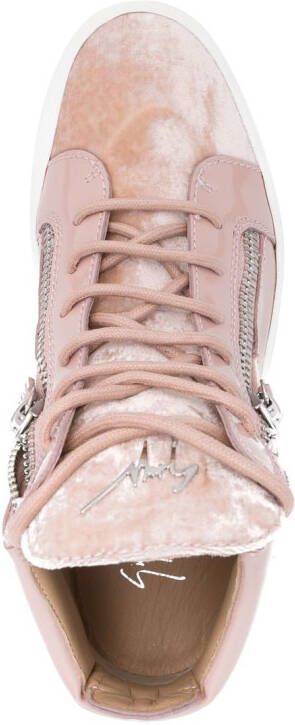 Giuseppe Zanotti High-top sneakers Roze