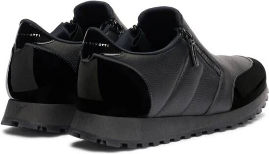 Giuseppe Zanotti Ilde Run leren sneakers Zwart