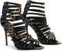 Giuseppe Zanotti Inntriigo Punk leren sandalen Zwart - Thumbnail 2