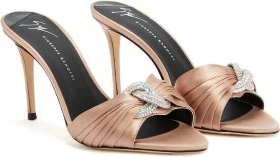 Giuseppe Zanotti Intrigo geknoopte sandalen Beige