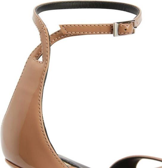 Giuseppe Zanotti Intrigo sandalen met hoge hak Beige