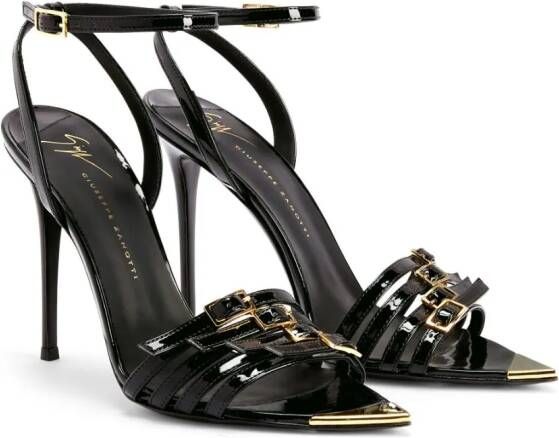 Giuseppe Zanotti Intrigo sandalen met hoge hak Zwart