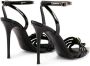 Giuseppe Zanotti Intrigo sandalen met hoge hak Zwart - Thumbnail 3