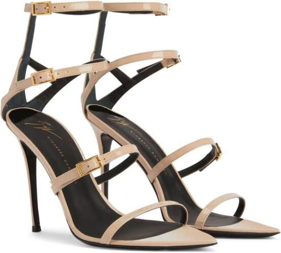 Giuseppe Zanotti Intriigo Abely sandalen met laklaag Roze