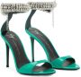 Giuseppe Zanotti Intriigo Bijoux sandalen Groen - Thumbnail 2