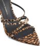 Giuseppe Zanotti Intriigo Claire 90 sandalen met dierenprint Bruin - Thumbnail 4